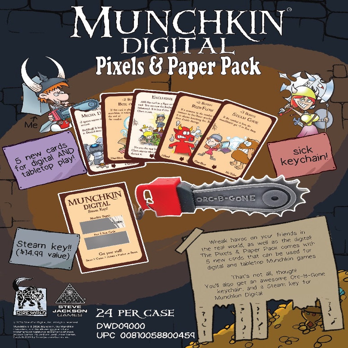 Munchkin: Digital Pixles & Paper Pack