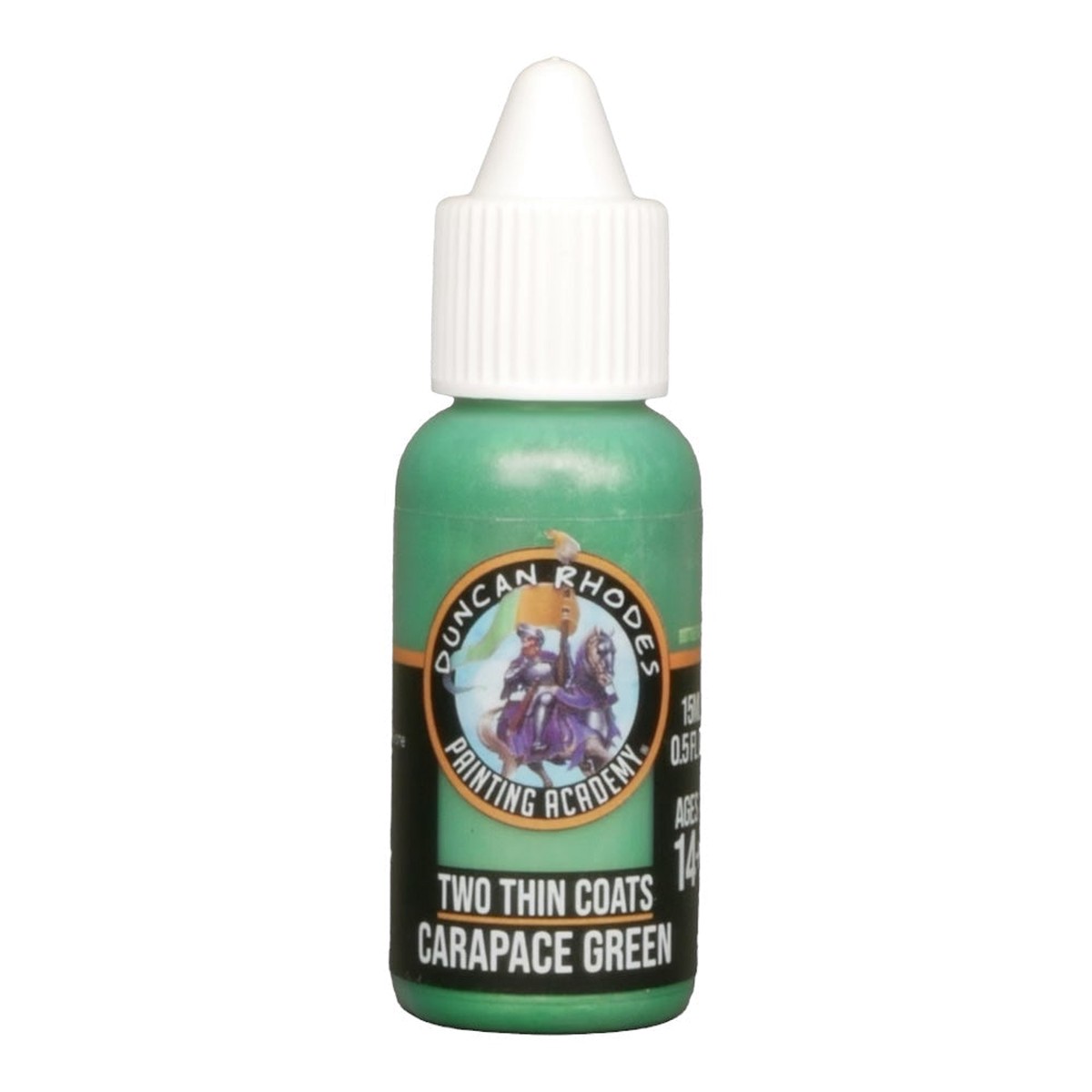 Two Thin Coats Paint 15ml - Carapace Green