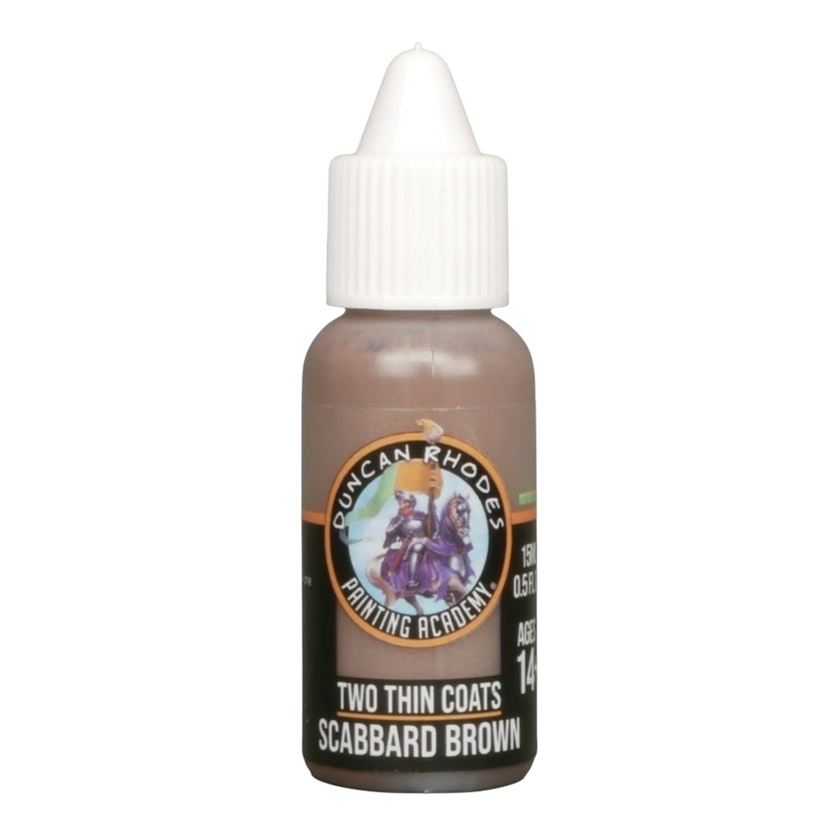 Two Thin Coats Paint 15ml - Scabbard Brown