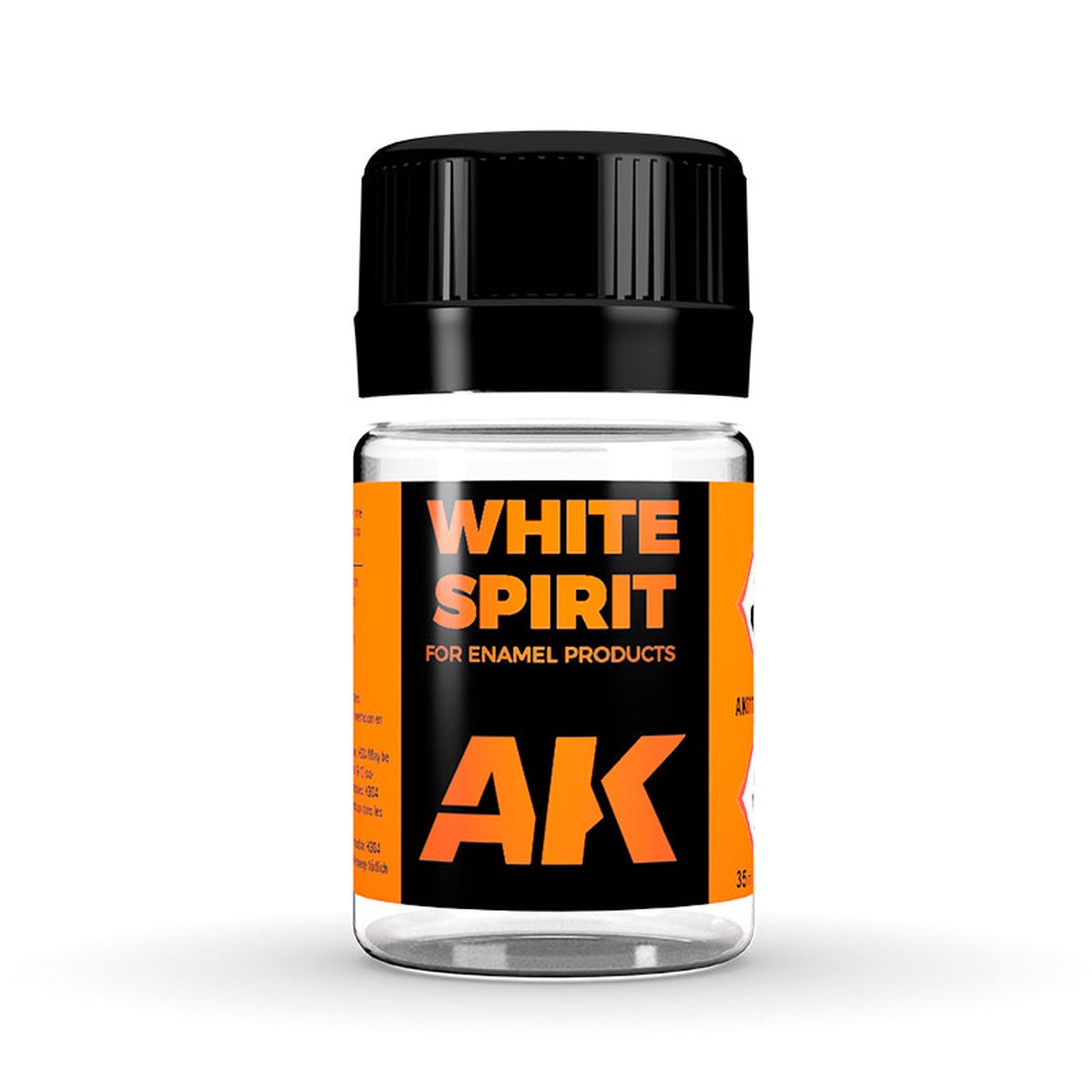 AK Interactive Auxiliaries White Spirit Oil Paint 35ml