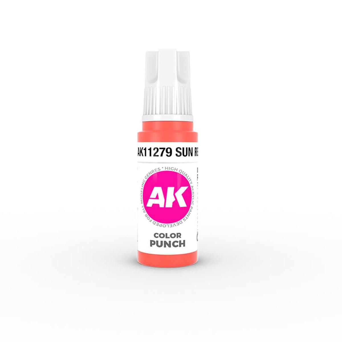 AK Interactive Colour Punch 17ml - Sun Red