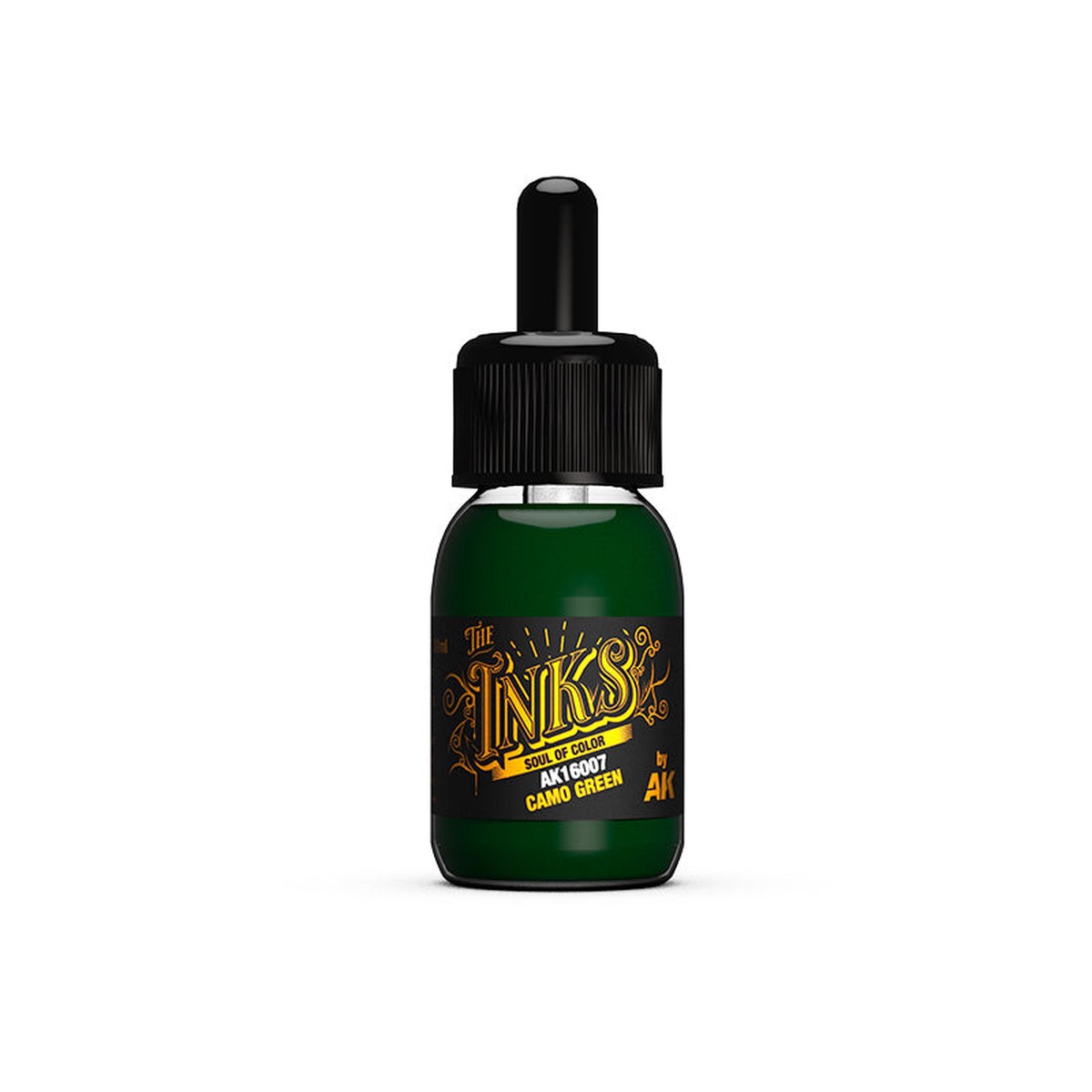 AK Interactive The Inks 30ml - Camo Green