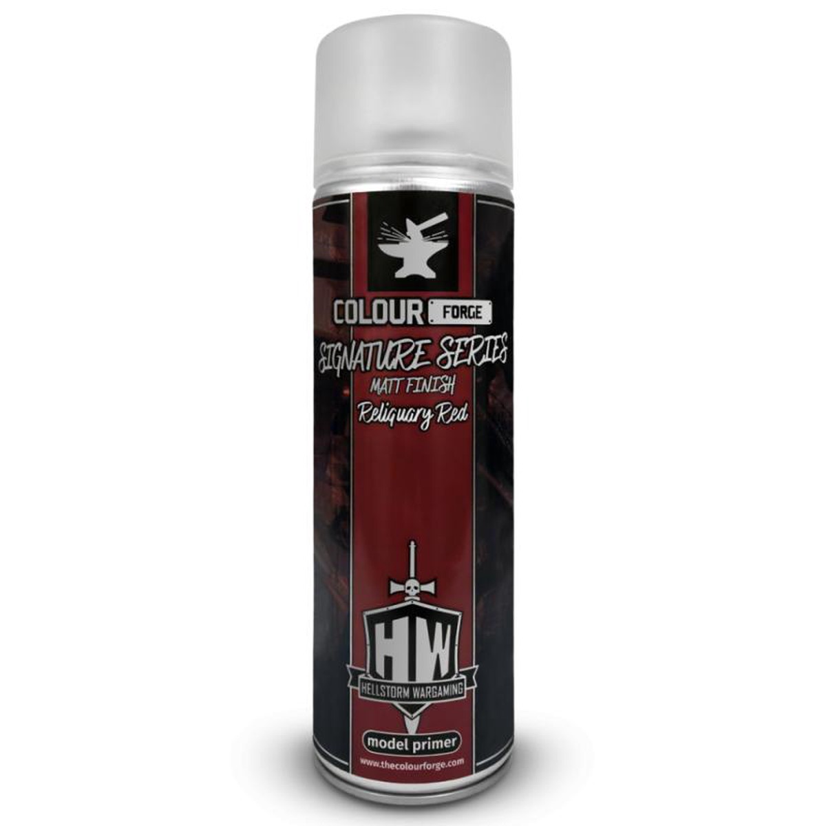 Colour Forge - Signature Series Aerosol Spray Primer 500ml - Reliquary Red