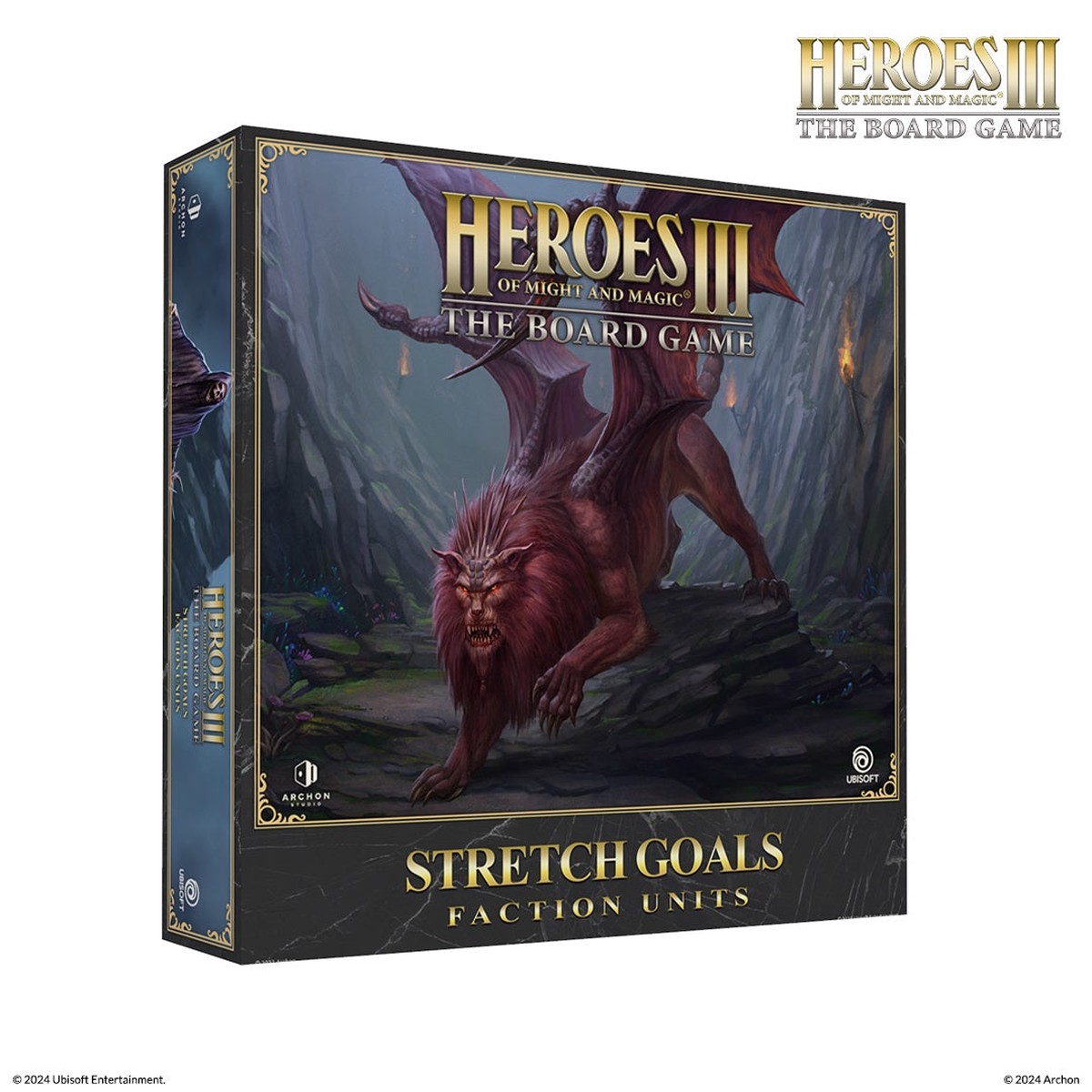 Heroes of Might and Magic III: The Board Game Stretch Goals Faction Units Expansion