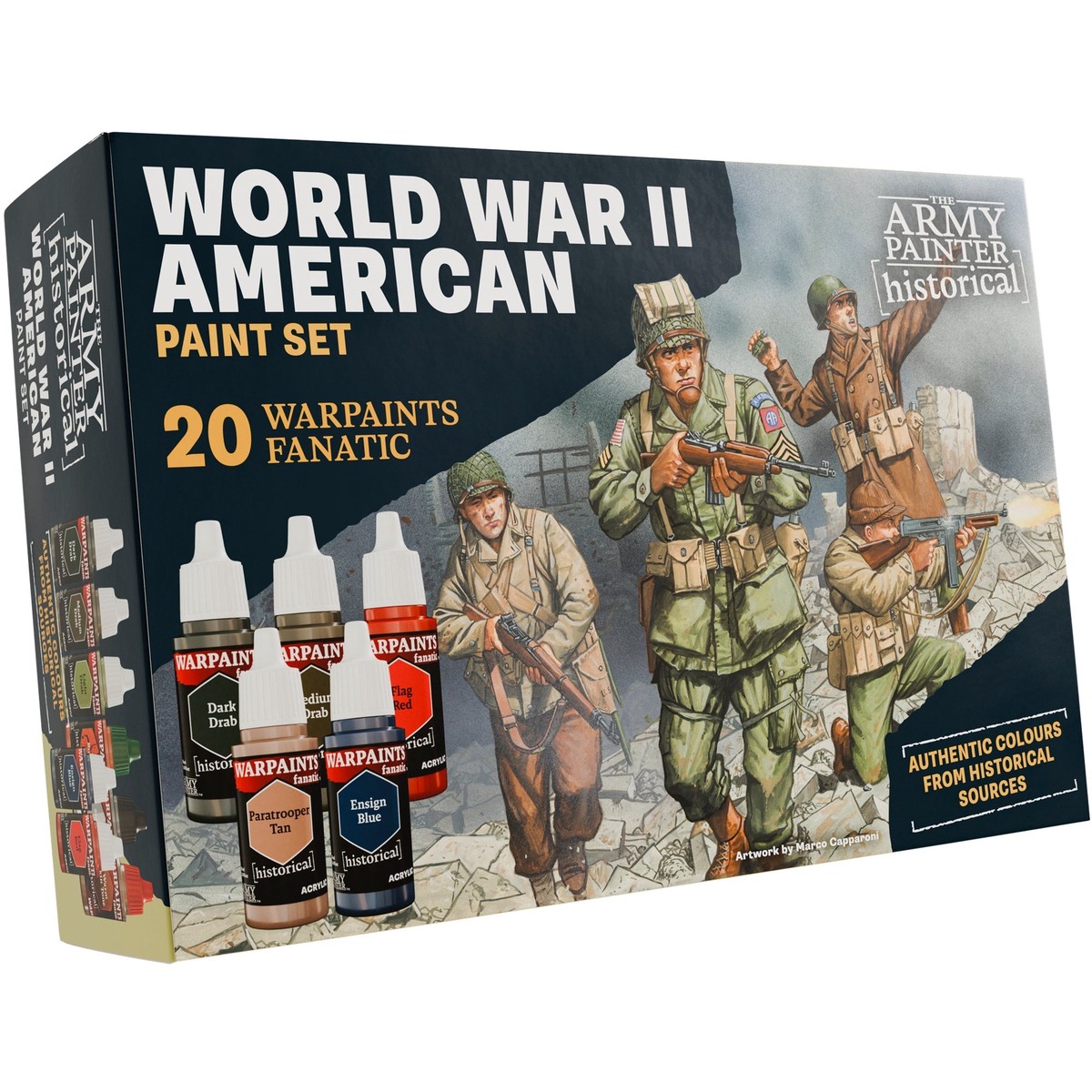 The Army Painter Historical: WWII American Paint Set