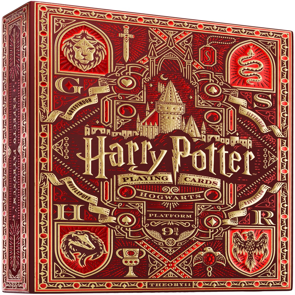Theory11 Harry Potter Gryffindor Playing Cards - Red Edition