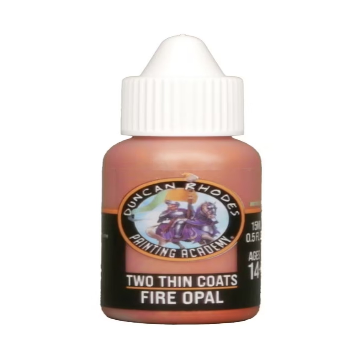 Two Thin Coats Acrylic Paint 15ml - Fire Opal