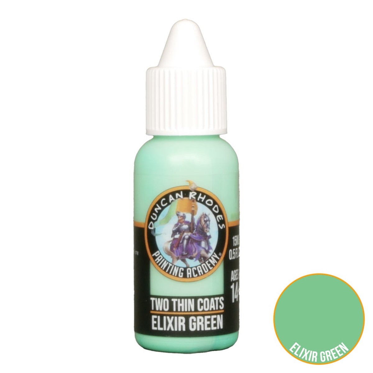 Two Thin Coats Paint 15ml - Elixir Green