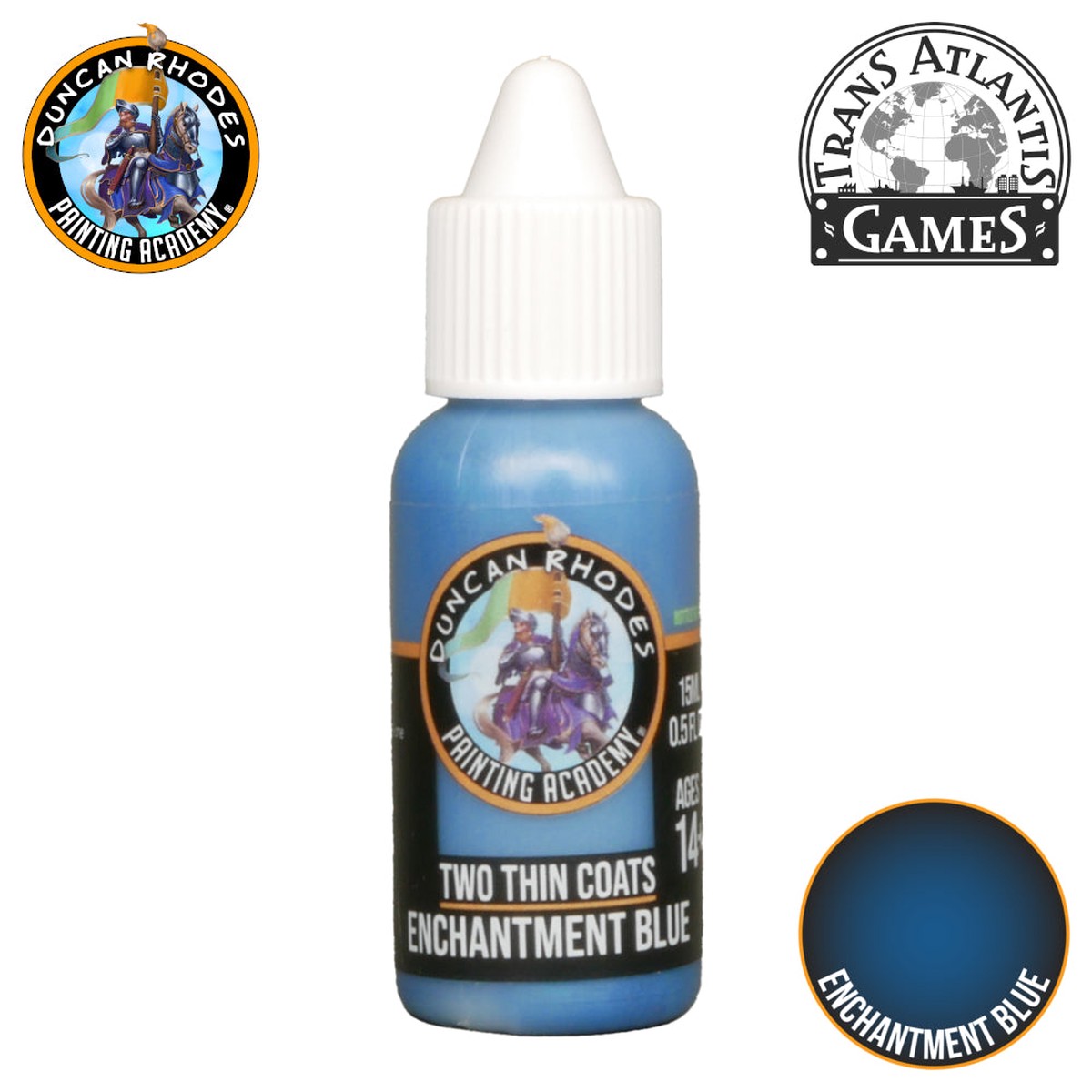 Two Thin Coats Paint 15ml - Enchantment Blue