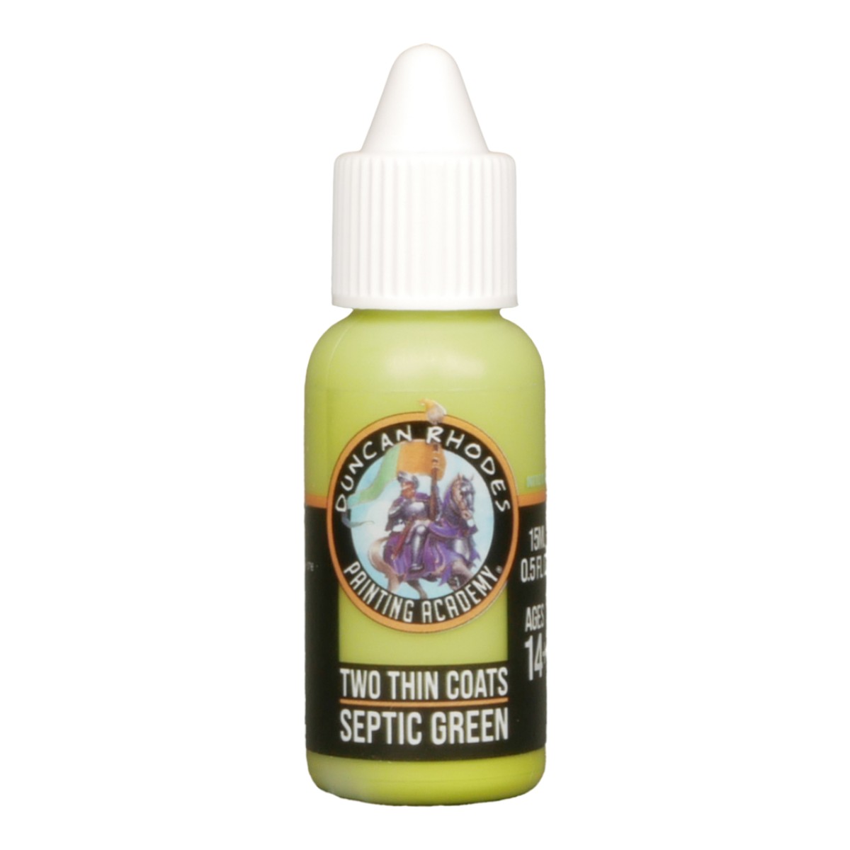 Two Thin Coats Paint 15ml - Septic Green