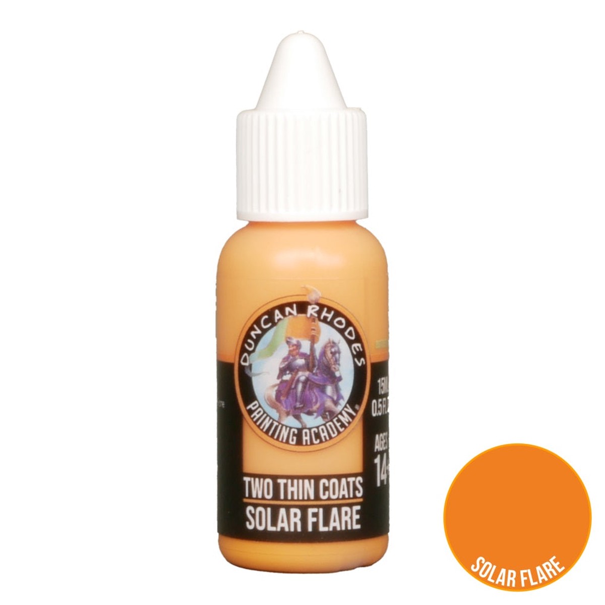 Two Thin Coats Paint 15ml - Solar Flare