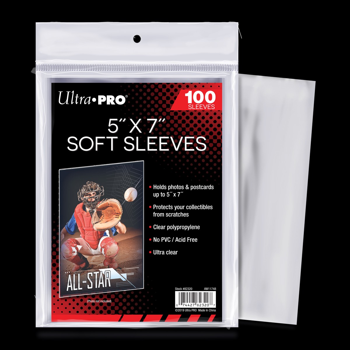 Ultra Pro - Soft Sleeves 5" X 7" Size