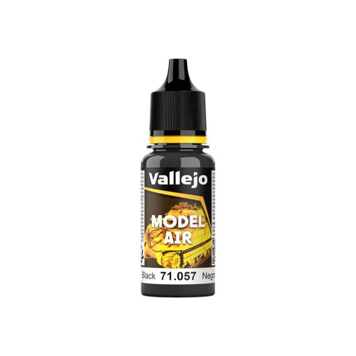 Vallejo Model Air Colour 18ml - Black