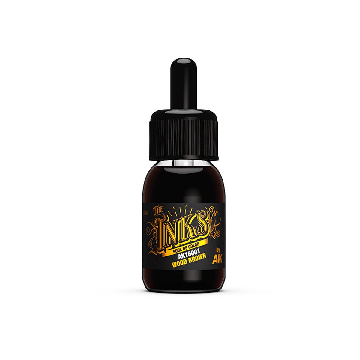 AK Interactive The Inks 30ml - Wood Brown