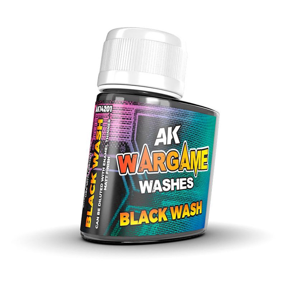 AK Wargame Washes Black Wash 35ml