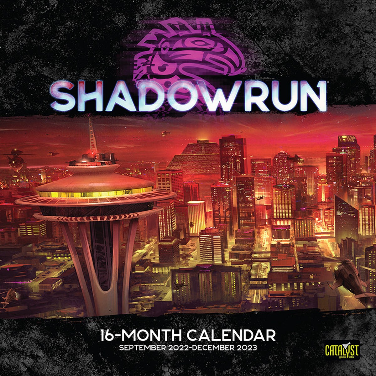 Catalyst Game Labs Shadowrun RPG: 16-Month Calendar Game Maps