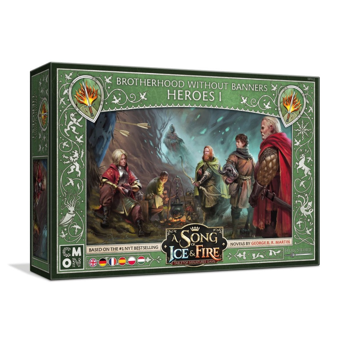 CMON A Song of Ice & Fire: Brotherhood Without Banners Heroes 1 Miniatures Game