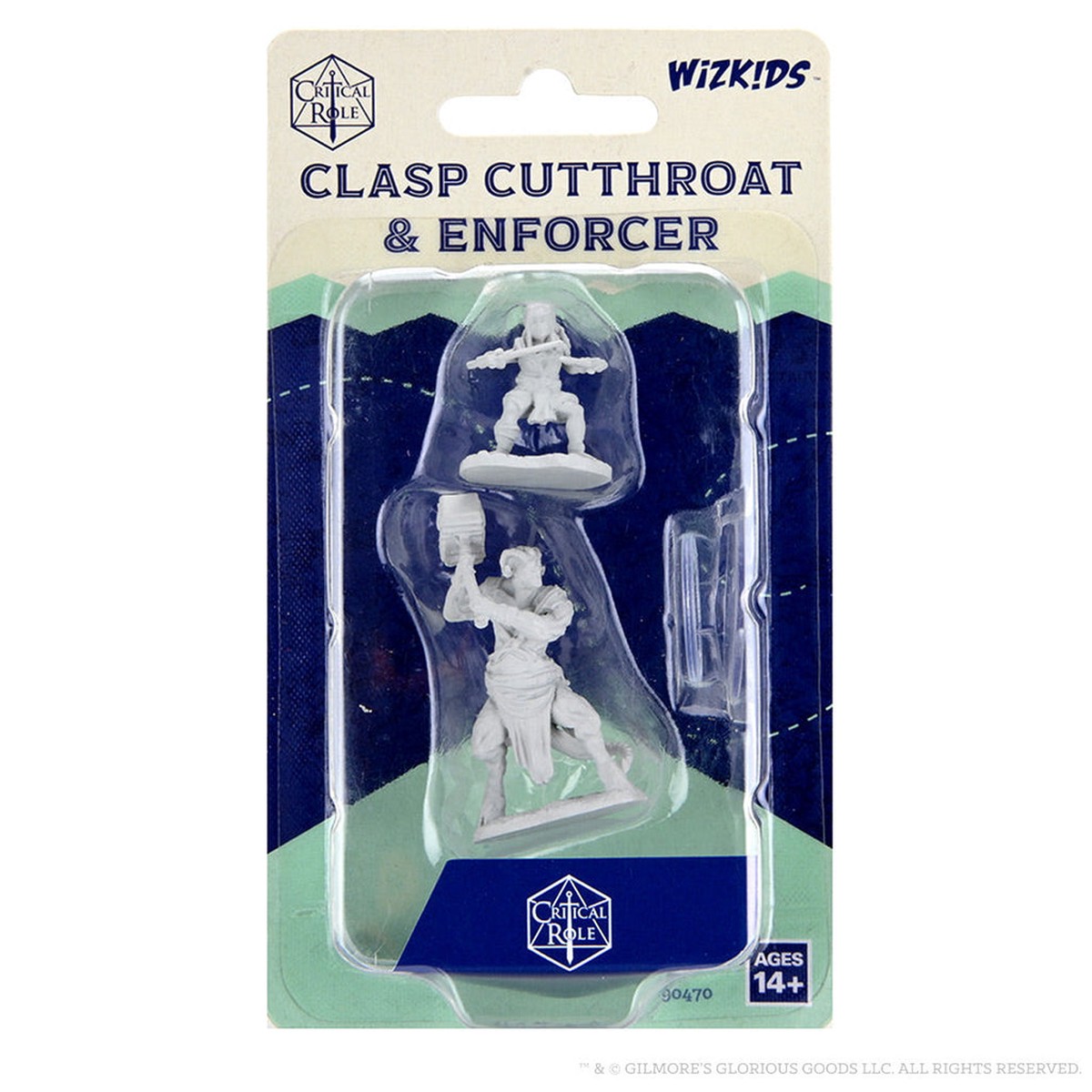 Critical Role Wave 2: Clasp Cutthroat & Enforcer Unpainted Miniature