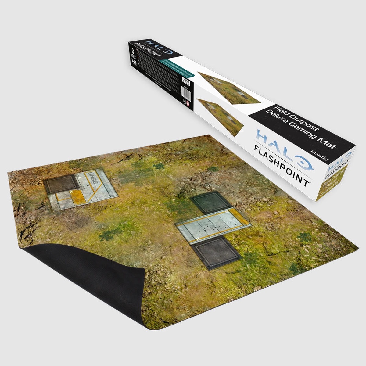 HALO Flashpoint Field Outpost Deluxe Gaming Mat