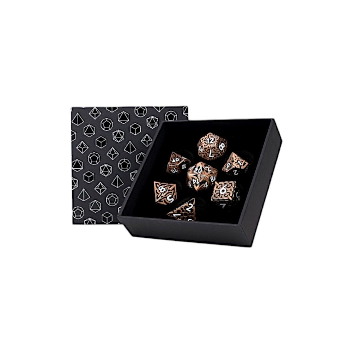 Let's Play Games - Celtic Hollow RPG Dice Set - Autumn
