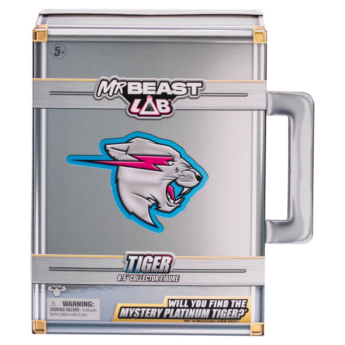 Moose Toys MrBeast Lab W1 Collector Figure Tiger