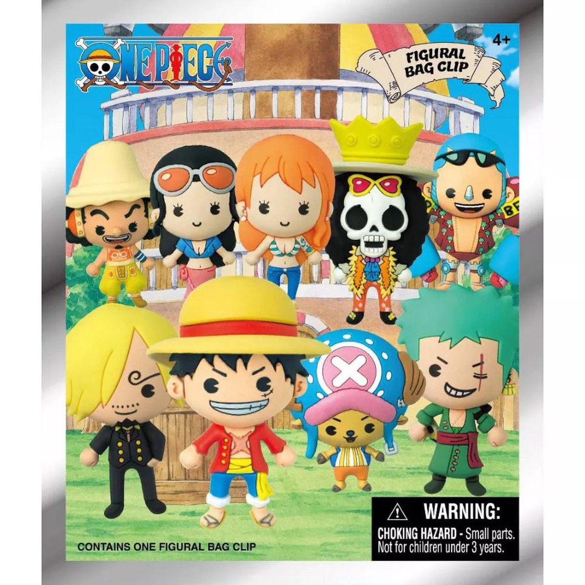 One Piece - 3D PVC Bag Clips Series 1 Blind Bag