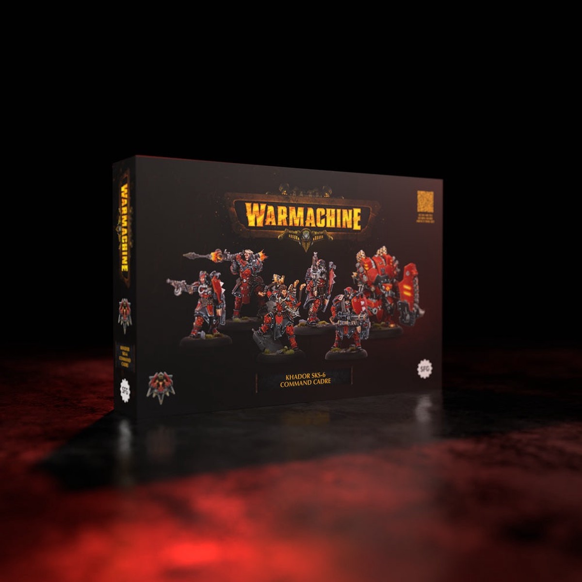 Privateer Press Warmachine Khador SKS-6 Command Cadre (KDR221)