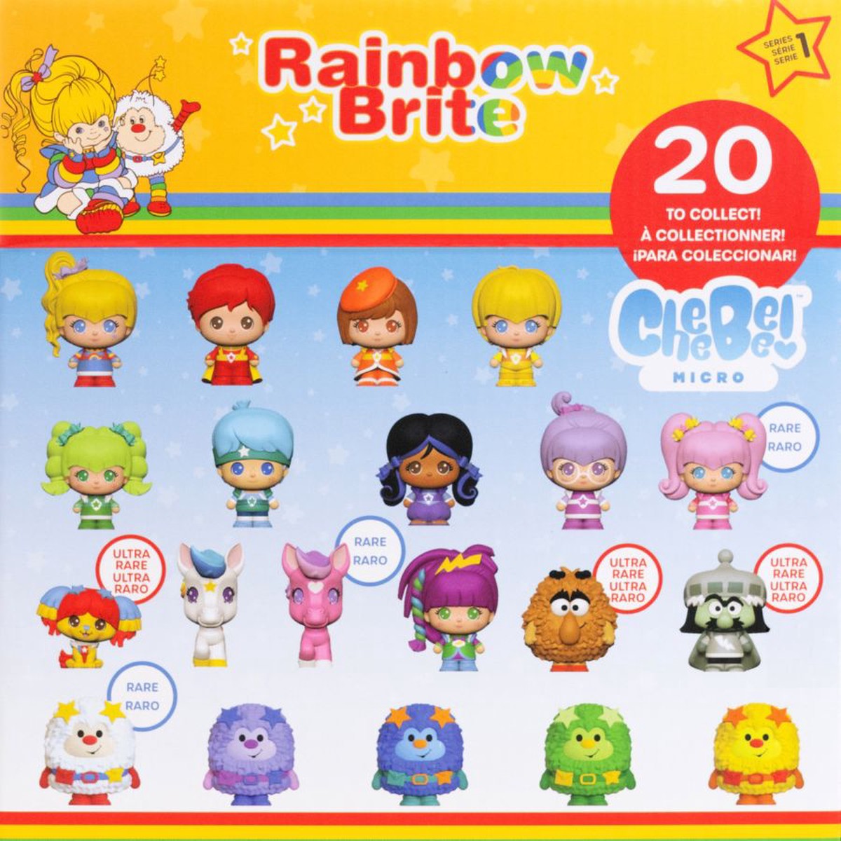 Rainbow Brite - 1.5" CheeBee Figures Blind Box