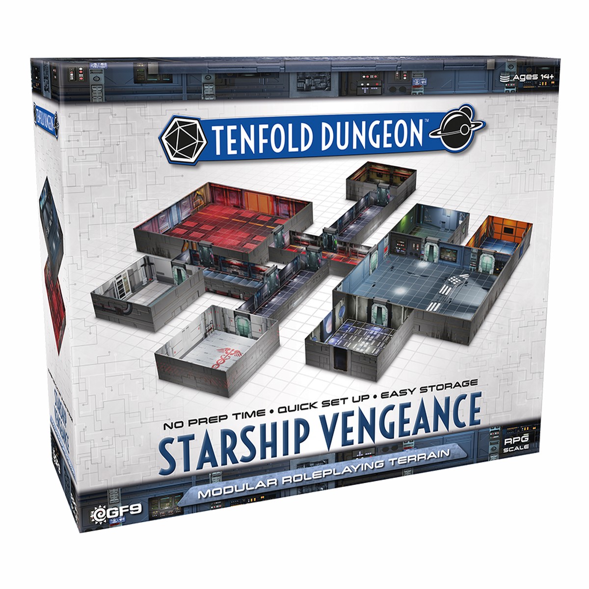 Tenfold Dungeon Starship Vengeance Modular Terrain Set