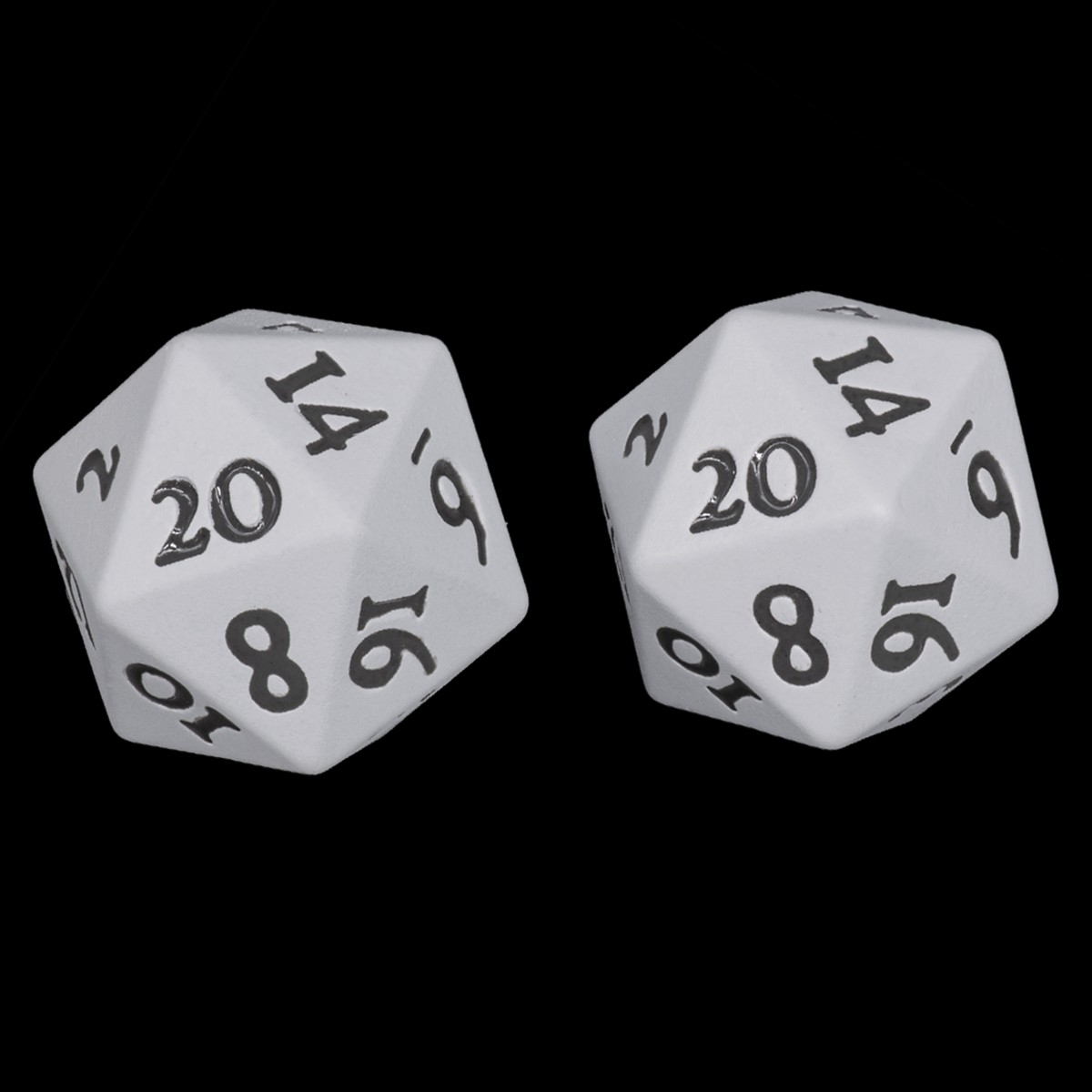 Ultra Pro UP16180 Vivid Heavy Metal Dice - White