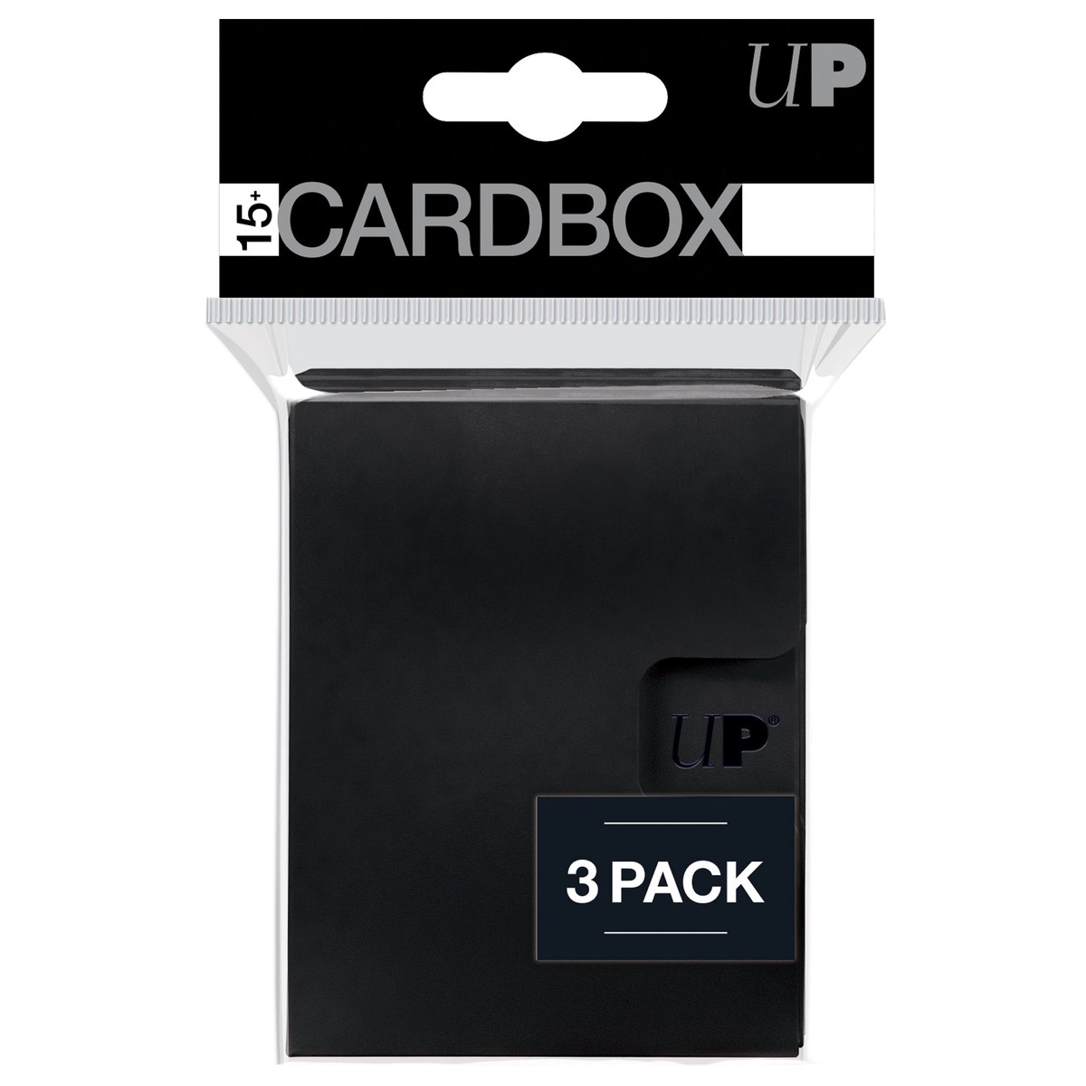 Ultra Pro - UP85495 PRO 15+ Card Box 3-Piece - Black