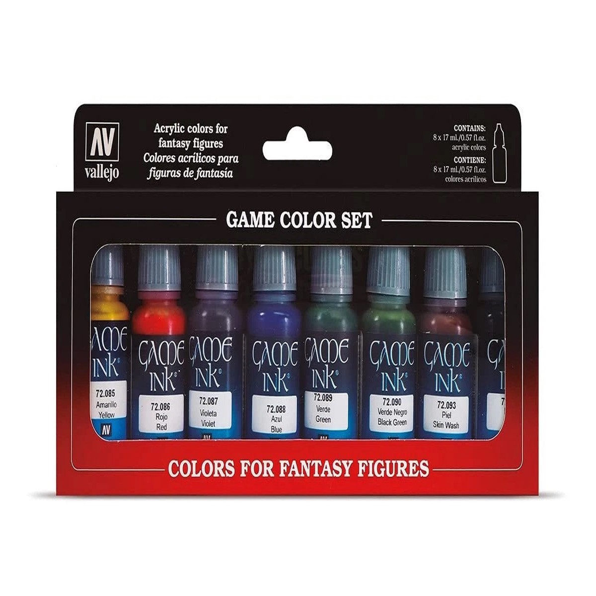 Vallejo Game Ink Paint 8-Piece Set