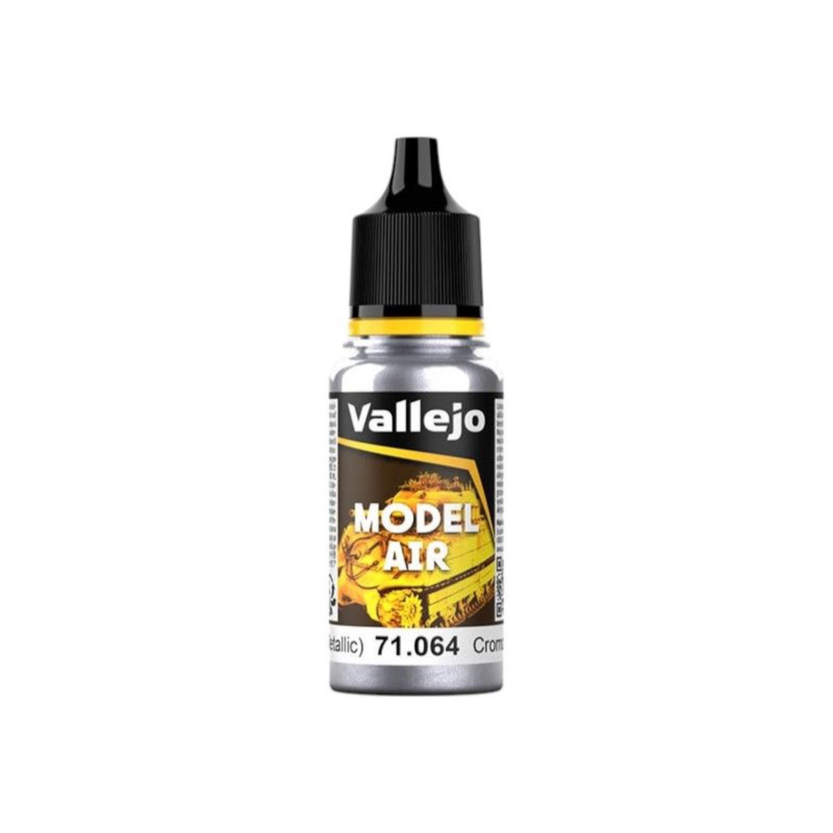Vallejo Model Air Matt Acrylic Colour 18ml - Chrome