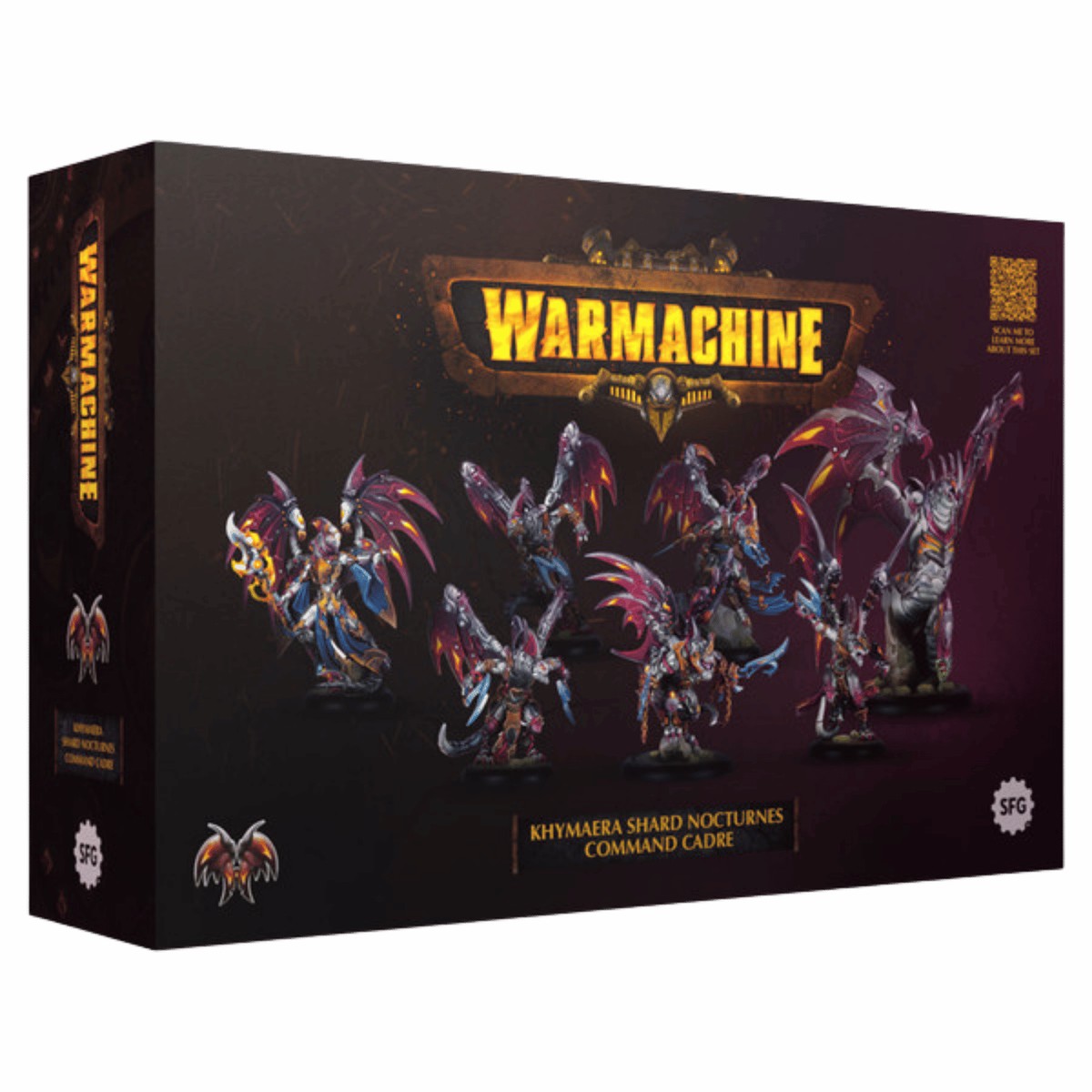 Warmachine: Khymaera Shard Nocturnes Command Cadre (HIPS)