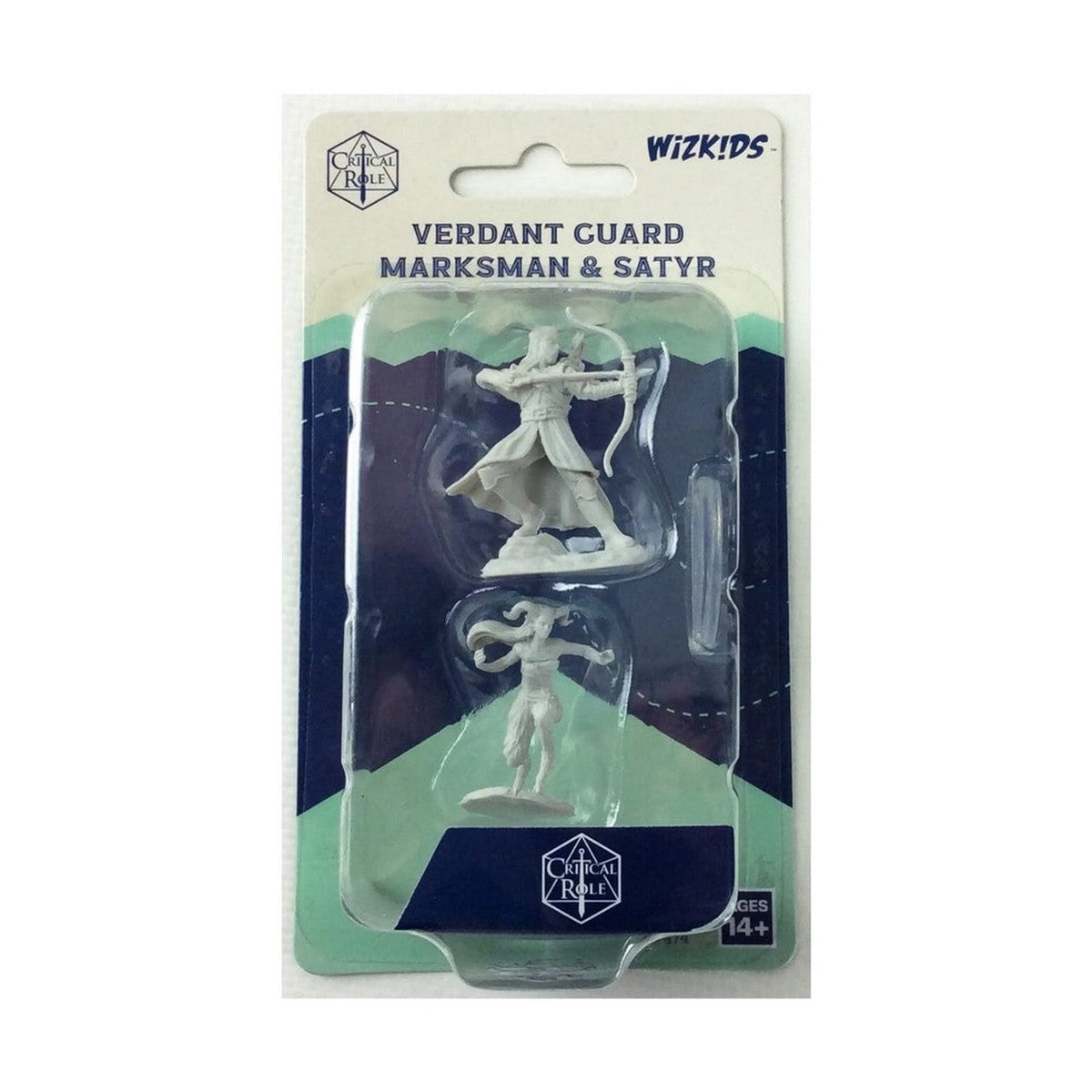 WizKids Critical Role Unpainted Miniatures: Verdant Guard Marksman and Satyr (WK90474)