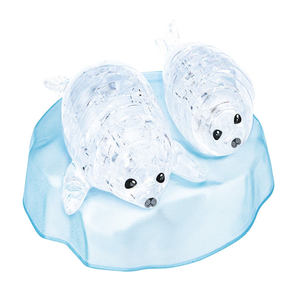 3D Baby Seals Crystal Puzzle