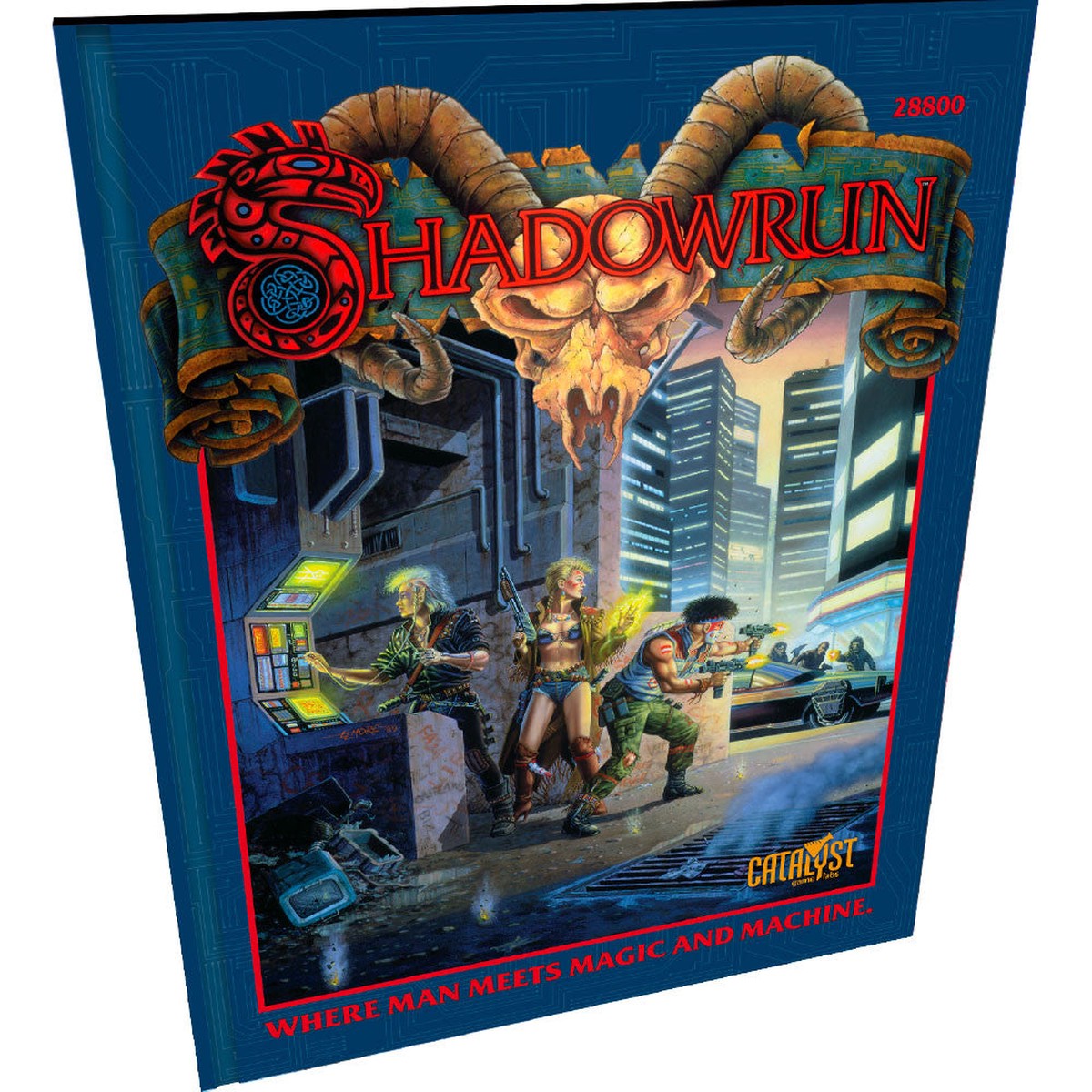 Catalyst Game Labs Shadowrun First Edition 35th Anniversary Game Book