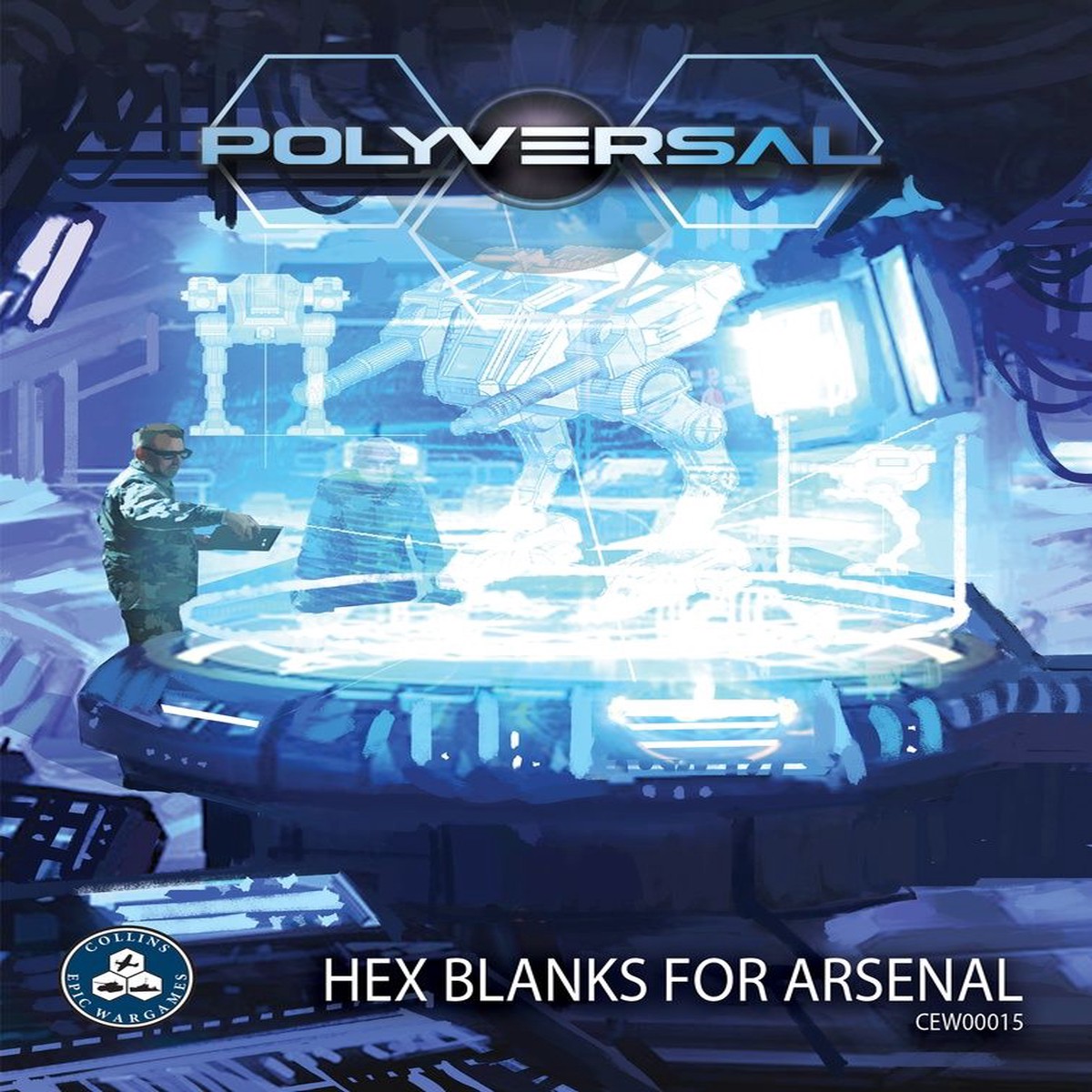 Collins Epic Wargames - Polyversal Hex Blanks