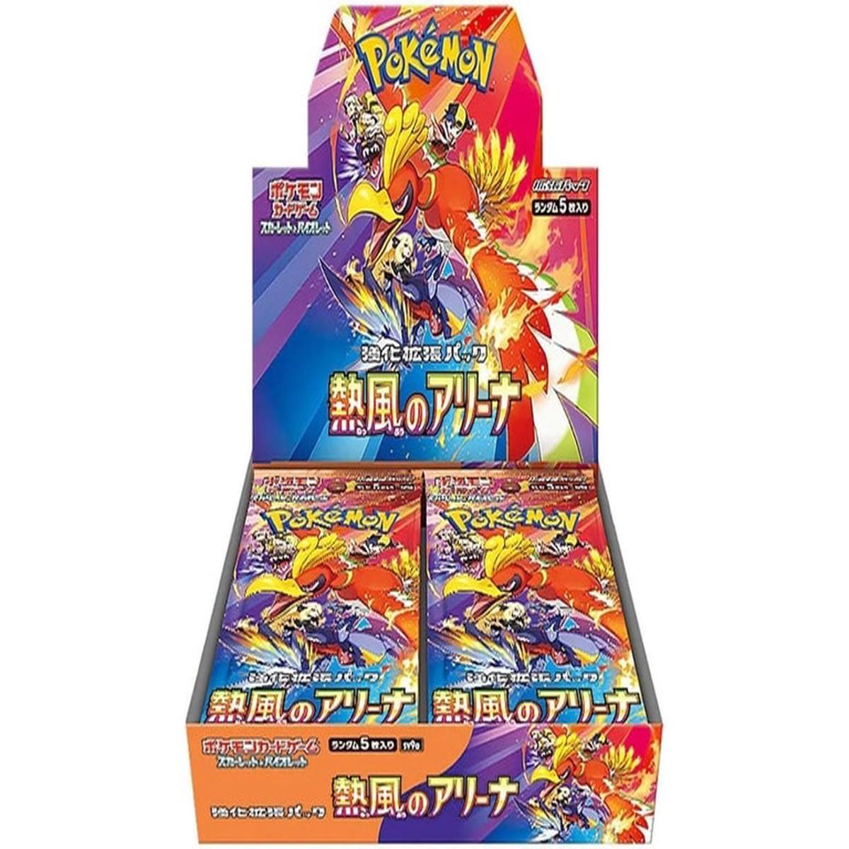 Japanese Pokemon Heat Wave Arena Booster Box
