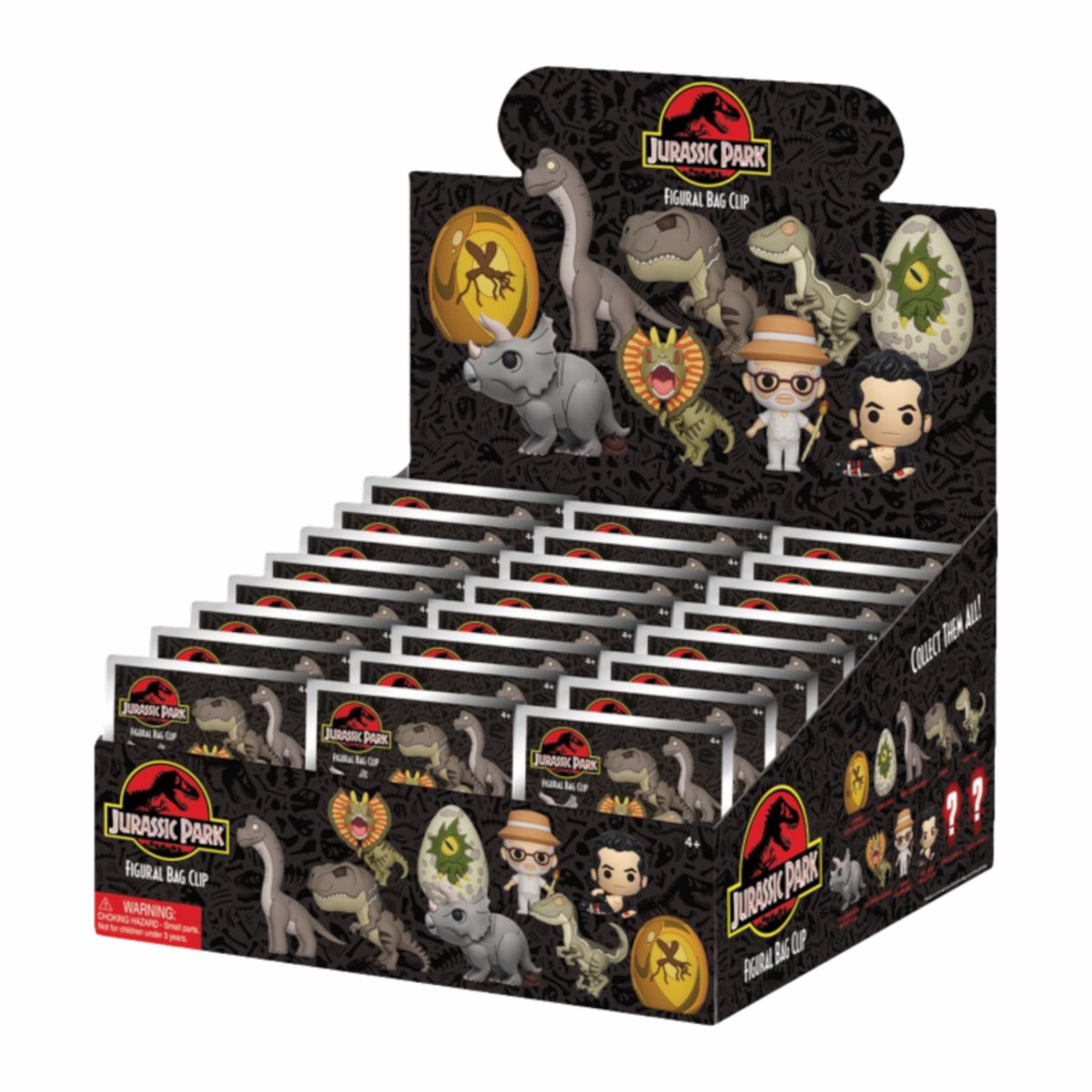 Jurassic Park - 3D PVC Bag Clips S01 Blind Bag
