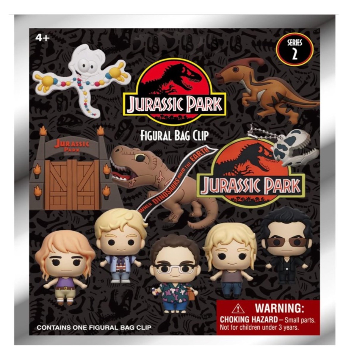 Jurassic Park - 3D PVC Bag Clips S02 Blind Bag