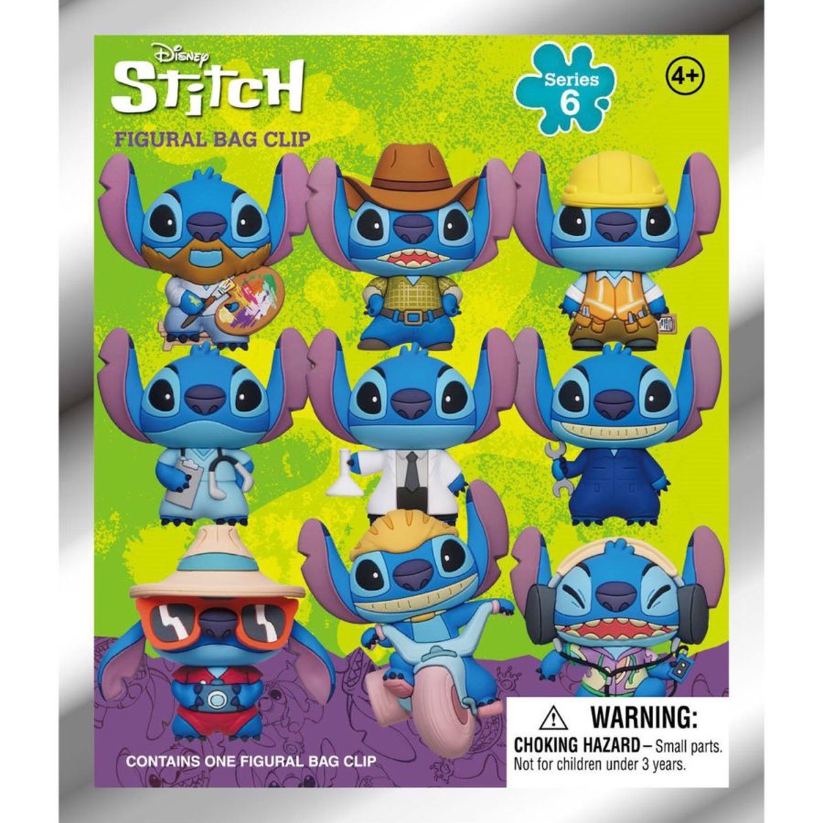 Lilo & Stitch - 3D PVC Bag Clips Series 6 Blind Bag