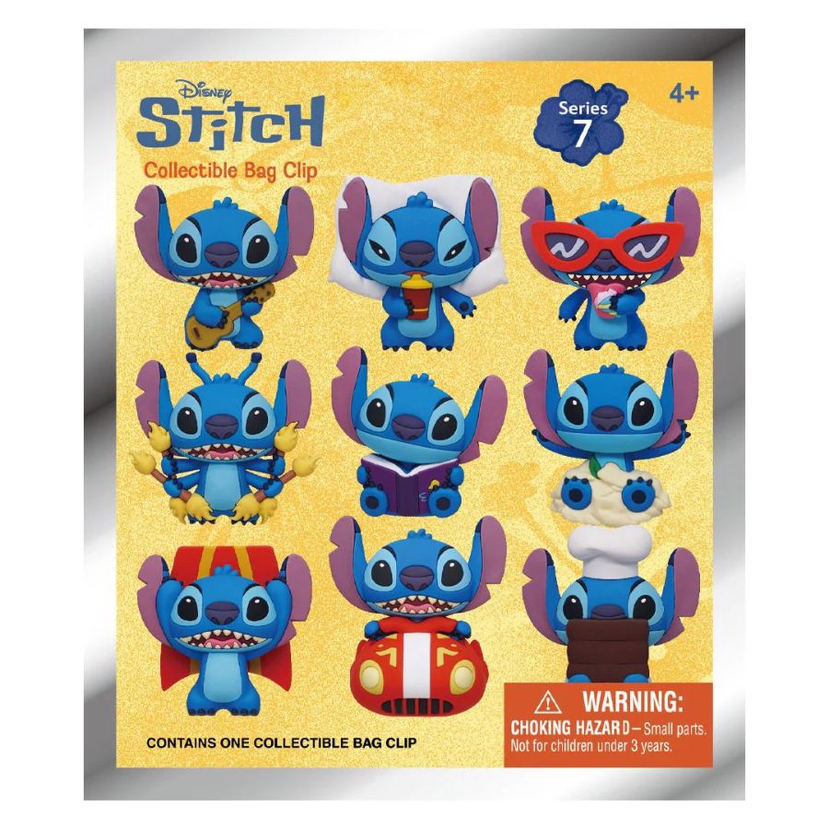 Lilo & Stitch - 3D PVC Bag Clips Series 7 Blind Bag