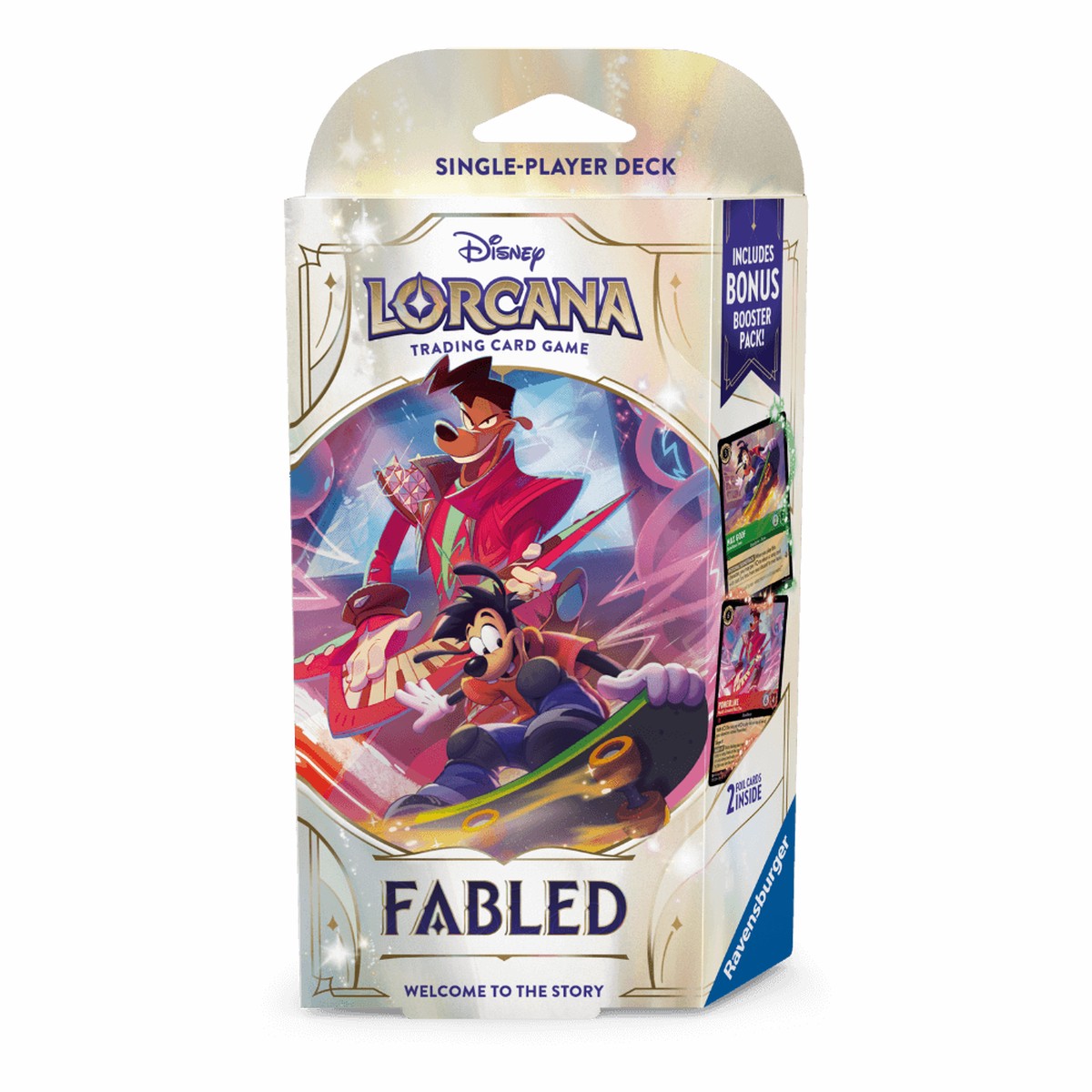 Lorcana TCG - Fabled Single Player Deck: Max Goofy & Powerline