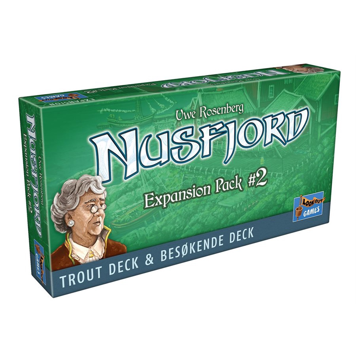 Nusfjord: Expansion Pack #2 - Trout Deck and Besokende Deck
