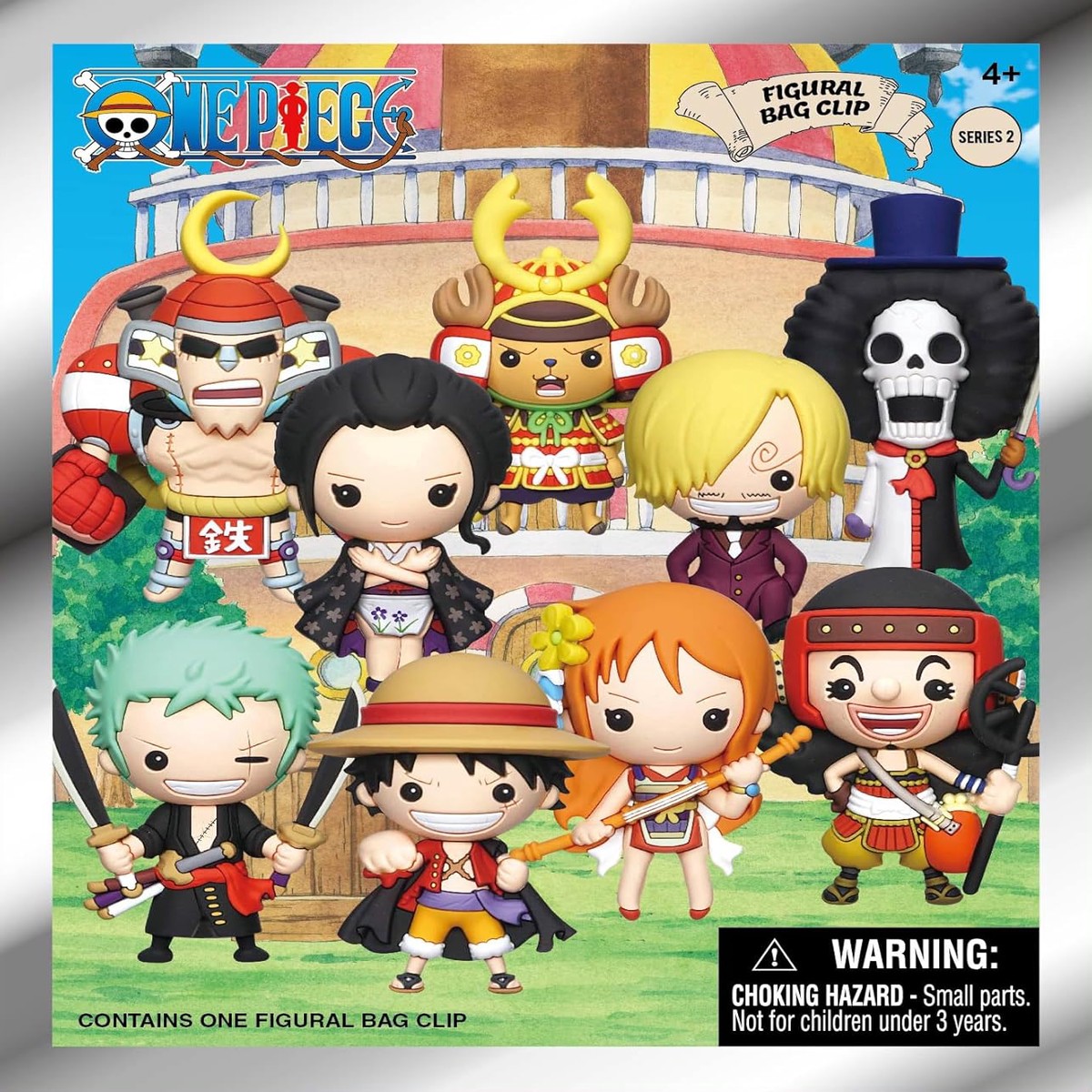 One Piece - 3D PVC Bag Clips Series 2 Blind Bag