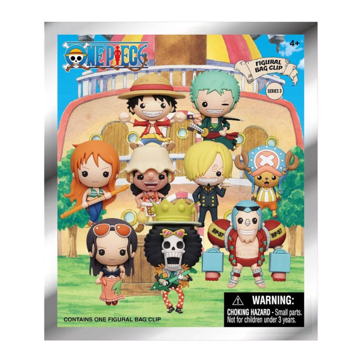 One Piece - 3D PVC Bag Clips Series 3 Blind Bag