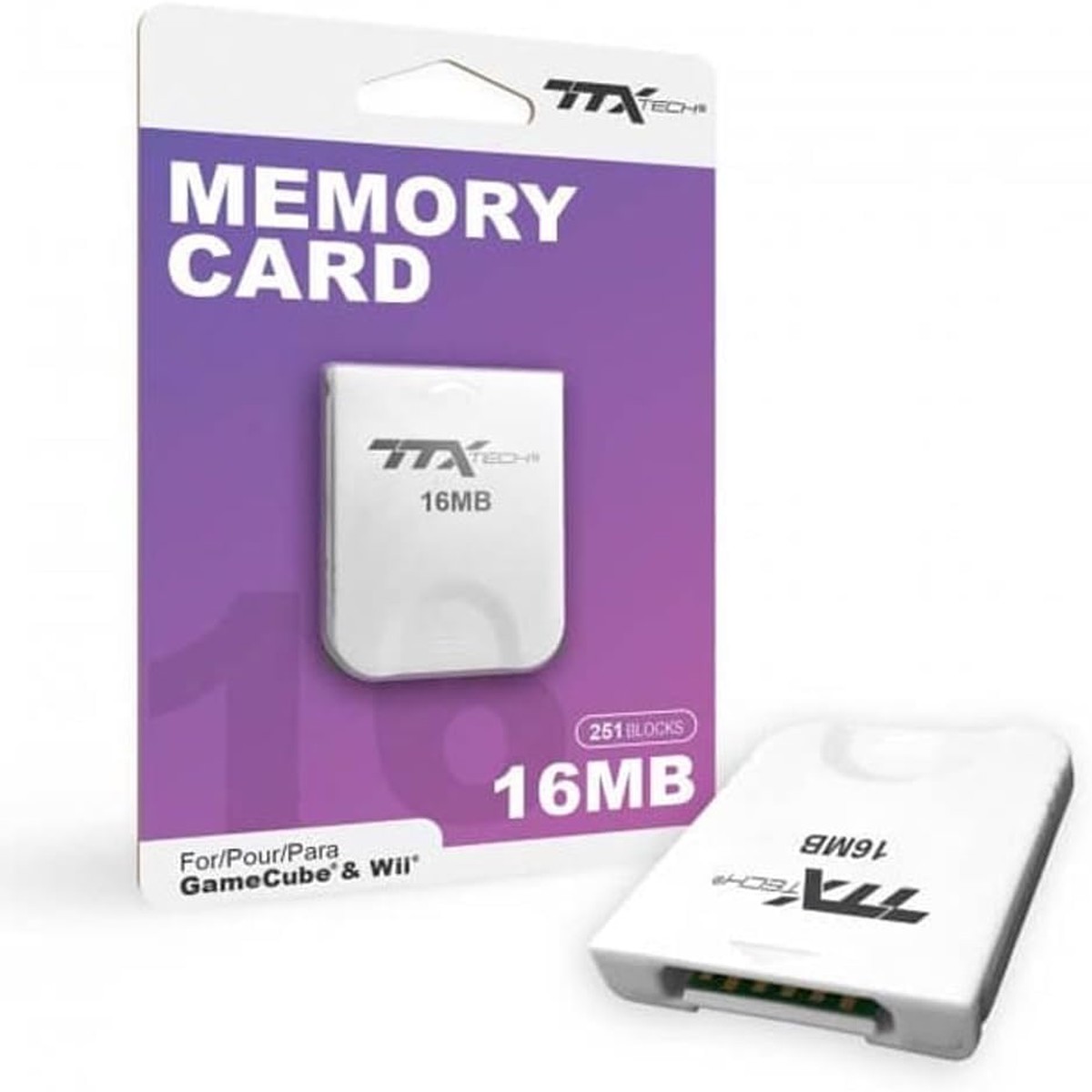 TTX Tech - 16MB Memory Card for Gamecube and Wii