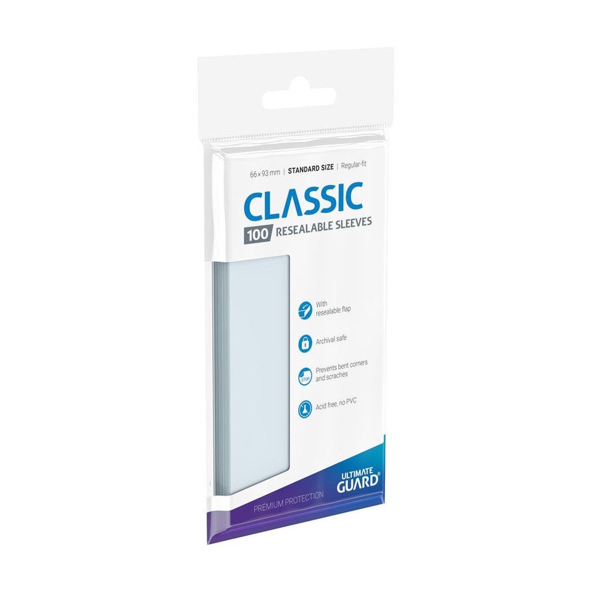 Ultimate Guard - Resealable Classic Sleeves - Transparent