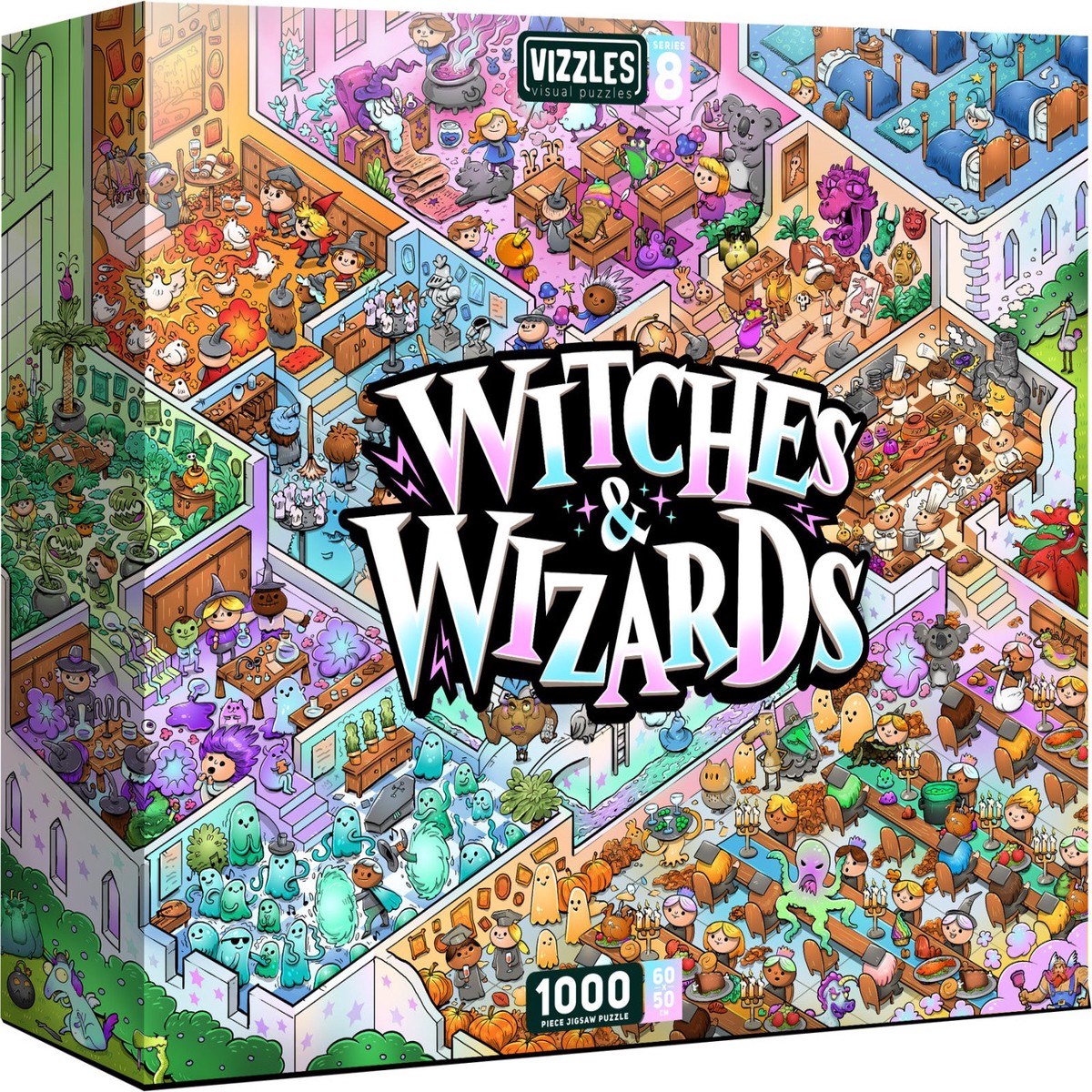 Vizzles Witches and Wizards - 1000 Piece Jigsaw